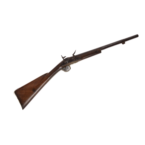 339 - A late 18th century 14 bore flintlock sporting gun, 36