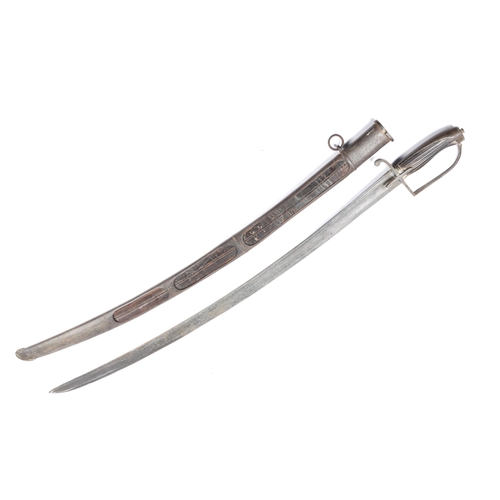 237 - The 1788 pattern sword of William Jephson of the 17th Light Dragoons, blade 35½