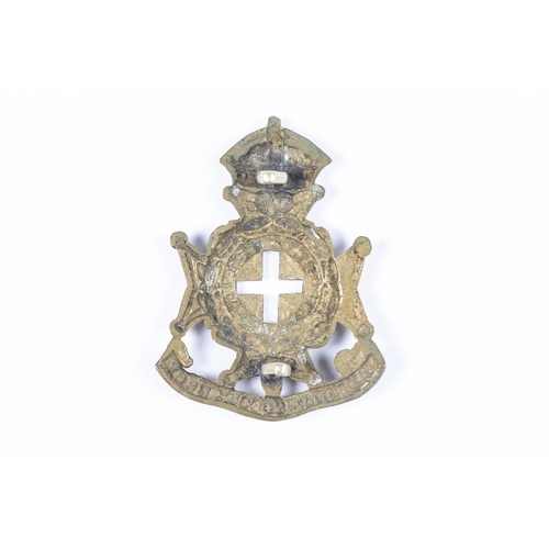 261 - A scarce brass cap badge of the Bearer Cos 2nd (Bn) Royal Sussex Regt. GC (slight wear) £60-80