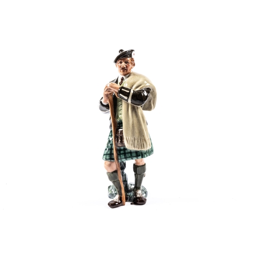 44 - A Royal Doulton china figure of a Scottish Gentleman, titled 