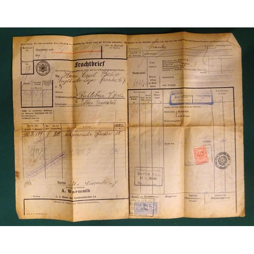 49 - Interesting family archive material relating to members of the  Baker family and Ruhleben Internment... 