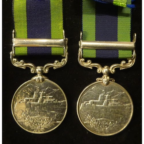 66 - IGS 1908, George V, 1 clasp Afghanistan N.W.F. 1919 (200690 Pte J F Chapman 4 Queen's Rl R) GVF; IGS... 