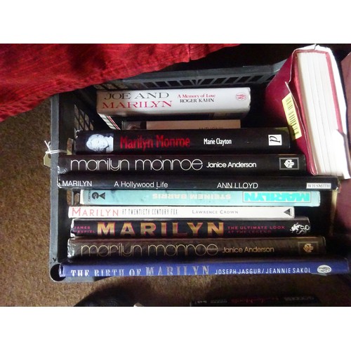 1 - Marilyn Monroe interest: approx 30 books, biographies etc. including  