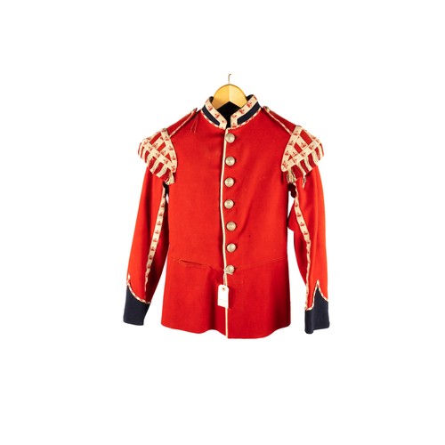 363 - A scarce post 1902 drummers scarlet tunic of the 5th Battalion Royal Sussex Regiment (Cinque Ports),... 