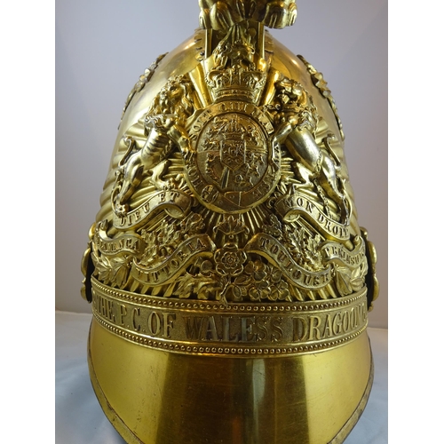 298 - A fine and rare officer's 1834 pattern helmet of the 5th or The Prince Consort of Wales Dragoon Guar... 