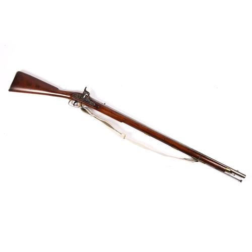 407 - A .753 Lovell's pattern 1842 Volunteer percussion musket, 38½