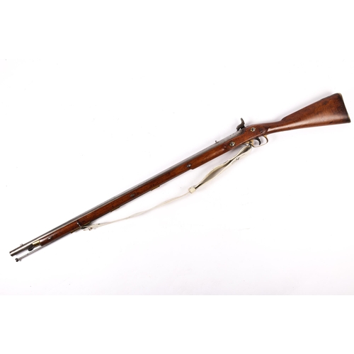 407 - A .753 Lovell's pattern 1842 Volunteer percussion musket, 38½