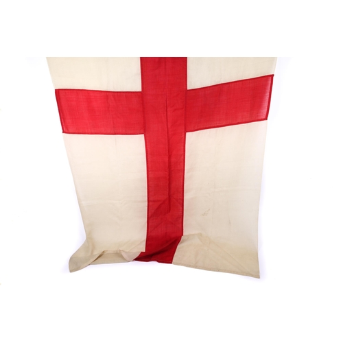 51 - A large old stitched linen Union flag, 104