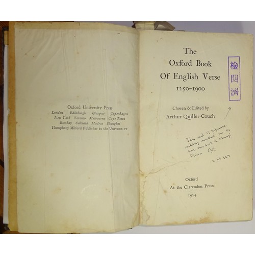 9 - A poignant relic of the Japanese occupation of Singapore in WWII, being a 1924 edition of 