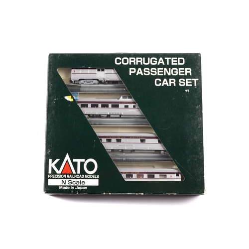 110 - 4 packs of Kato Precision Railroad Models N Gauge Canadian Pacific. E8/9 A+A Locomotive Set #106-220... 