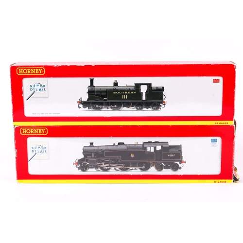 146 - 2 Hornby Hobbies Locomotives. Southern Railway class M7 0-4-4T (R2625X). 111 in SR Olive green liver... 