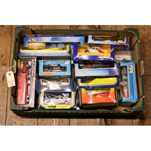 161 - A quantity of various die-cast models, to include Corgi, Dinky, Siku, Matchbox and other makes. Incl... 