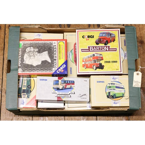 289 - 13 Corgi classics Bus models, includes Guy Arab, SOUTHDOWN, Leyland Tiger RIBBLE, The AEC BUS set, T... 