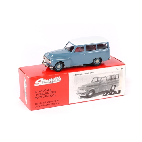 67 - Somerville Volvo Duett No.128. An example in an RAF shade of blue with white roof and red interior, ... 