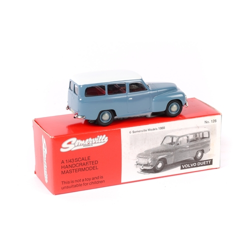 67 - Somerville Volvo Duett No.128. An example in an RAF shade of blue with white roof and red interior, ... 