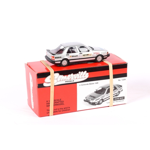 75 - Somerville SAAB 9000CD No.122A. An example in 'Long Run Talladega' decaled silver livery, with maroo... 