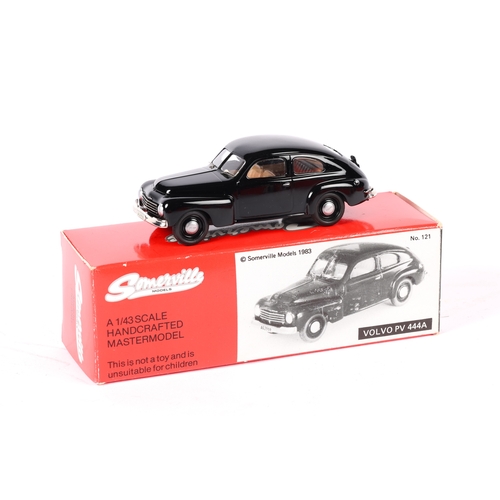 79 - Somerville Volvo PV 444A No.121. An example in black with cream interior, body coloured wheels with ... 