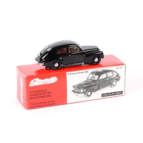 79 - Somerville Volvo PV 444A No.121. An example in black with cream interior, body coloured wheels with ... 