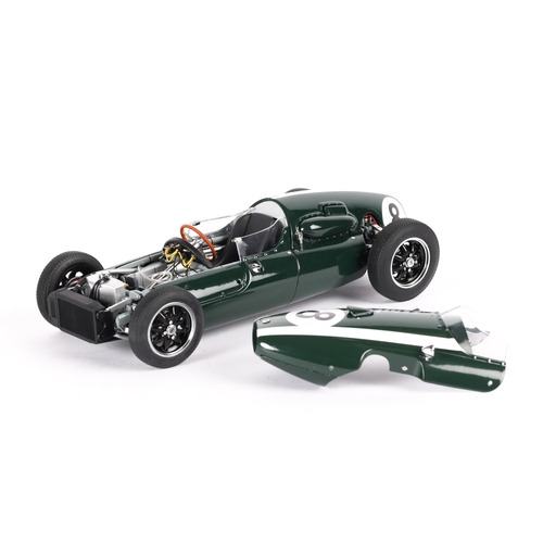 89 - A 1:18 scale Schuco Exklusiv Cooper T51 No. 8 'World Champion 1959'. Limited 2000 Models. Signed by ... 