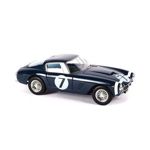 91 - A 1:18 scale HotWheels Elite Ferrari 250GT Berlinetta Passo Corto 'SWB'. 1961 RAC Tourist Trophy. Si... 