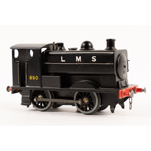 182 - 2 O gauge Locomotives. A Kit built 2-rail BR SR Class Z 0-8-0 tank locomotive, 30954. In unlined bla... 