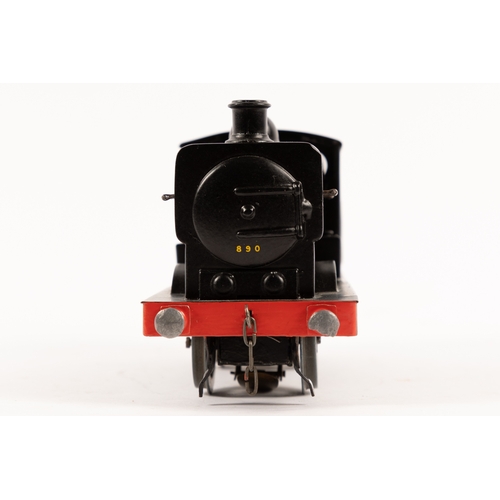 182 - 2 O gauge Locomotives. A Kit built 2-rail BR SR Class Z 0-8-0 tank locomotive, 30954. In unlined bla... 