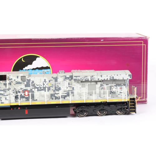 188 - An M.T.H. Electric Trains 3-rail O gauge American outline ES44AC Diesel Locomotive. An impressive No... 