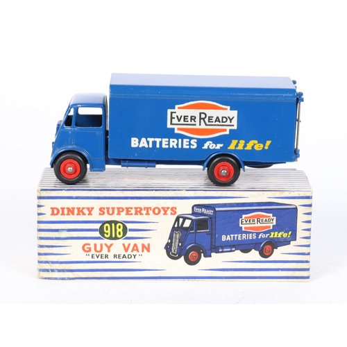 297 - Dinky Supertoys Guy Ever Ready van (918). With second type cab and red wheels and black smooth tyres... 