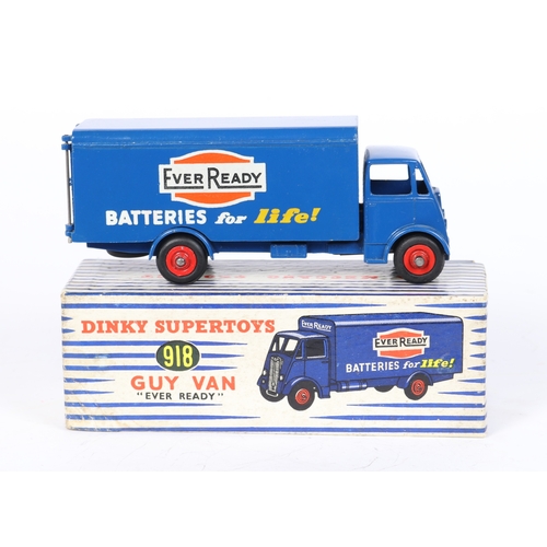 297 - Dinky Supertoys Guy Ever Ready van (918). With second type cab and red wheels and black smooth tyres... 