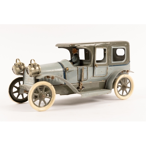 366 - A rare tinplate clockwork Limousine by Witanco, (Whiteley, Tansley & Co) Binns Road, Liverpool Engla... 