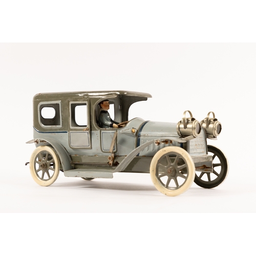 366 - A rare tinplate clockwork Limousine by Witanco, (Whiteley, Tansley & Co) Binns Road, Liverpool Engla... 