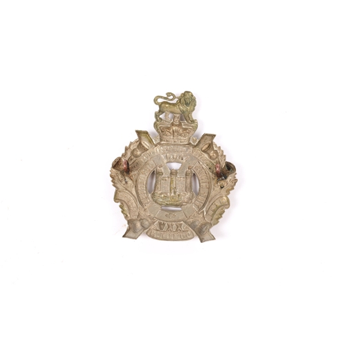 181 - A pre 1881 white metal glengarry badge of the 25th (King's Own Borderers) Regiment, GC (K&K 462). £7... 