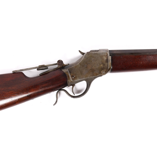 333 - A .38-55 Winchester Model 1885 single shot falling block rifle, 46