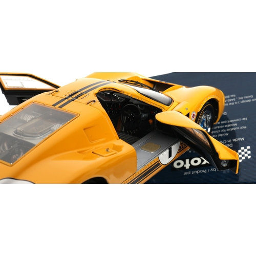 40 - A Racing Legends Series 'A Legendary American Classic' By Exoto 1:18 Scale Ford GT40 MKIV Long Tail.... 