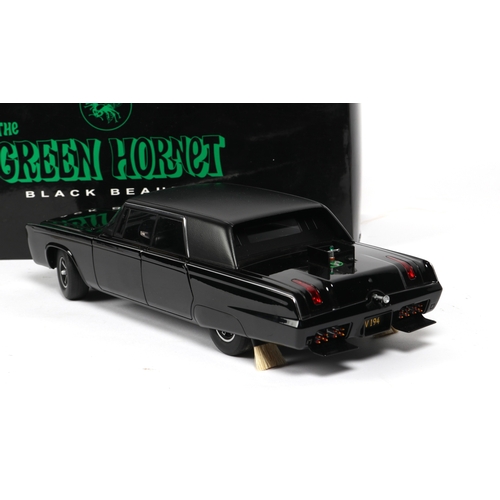 42 - A scarce Autoart 1:18 scale 'The Green Hornet' Black Beauty. An impressive model of this customised ... 