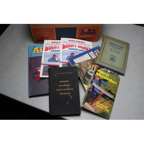 69 - 30 books on model Engineering, and Radio Controlled Aircraft. Books date from the 1940s. Includes Ae... 