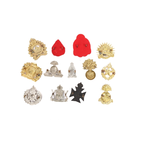 245 - 20 post 1920 Canadian cap badges, including Westminster Regiment, Lake Superior Regiment (2 types), ... 