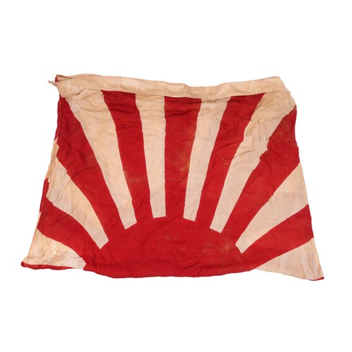 218 - A WWII Japanese flag, 52