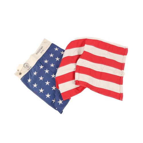 219 - A US 48 star flag, 60