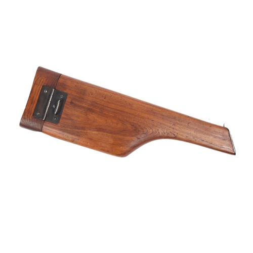 321 - A reproduction wooden holster stock for 1896 