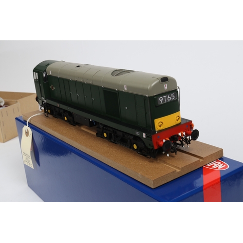 138 - Heljan O gauge electric BR Class 20 1000hp English Electric Bo-Bo diesel locomotive. 9T65 finished i... 