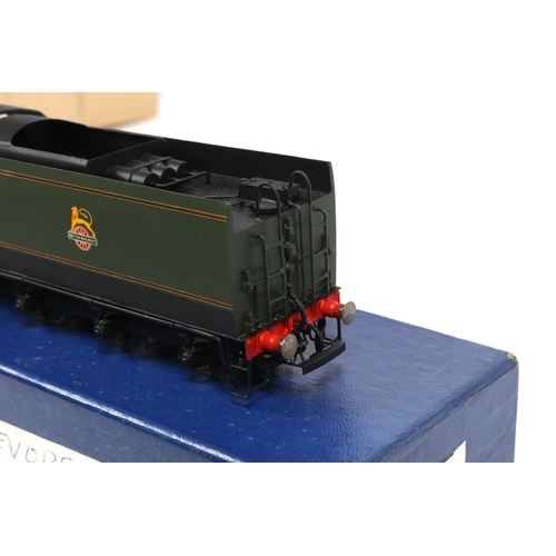 56 - Crown Line Products OO Gauge electric BR un rebuilt Bulleid Merchant Navy Class 4-6-2 Tender Locomot... 