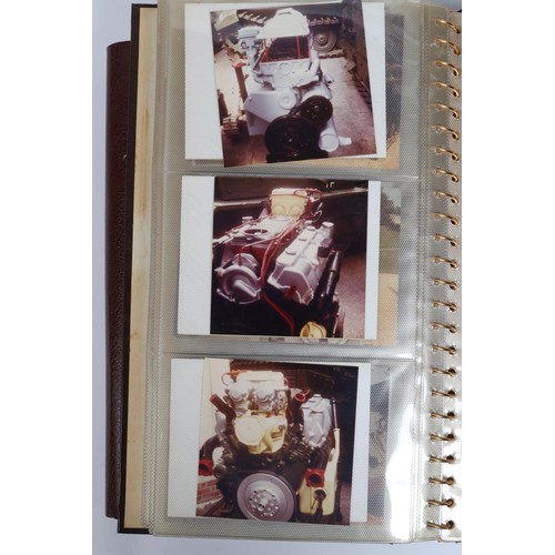 12 - Two albums containing several hundred coloured photographs of German and Allied military vehicles, t... 