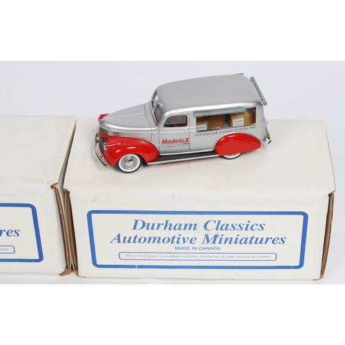272 - 2 Durham Classic Automotive Miniatures. Model X International 2002  Stoneleigh park, Coventry Octobe... 