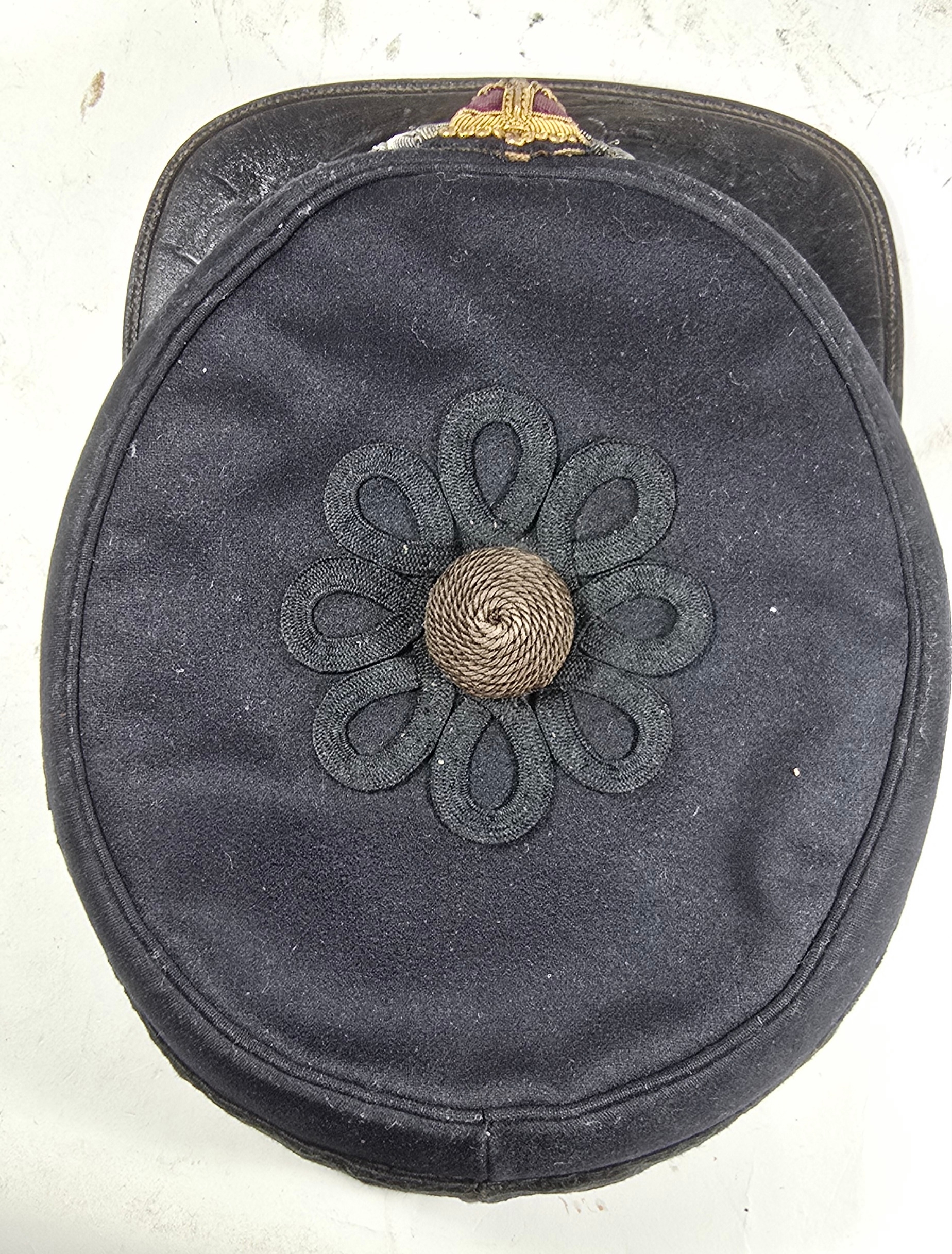 Cambridgeshire Militia, an 1857 pattern Officer’s Forage Cap. A very ...