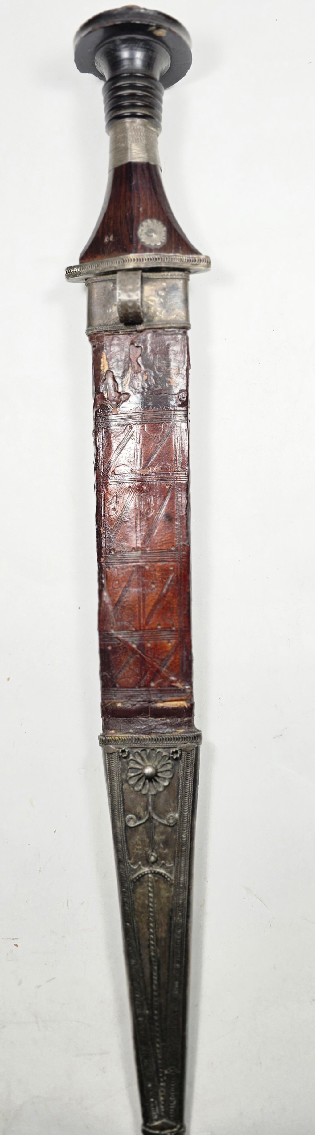 A good Nubian dagger, the plain blade 14 1/2