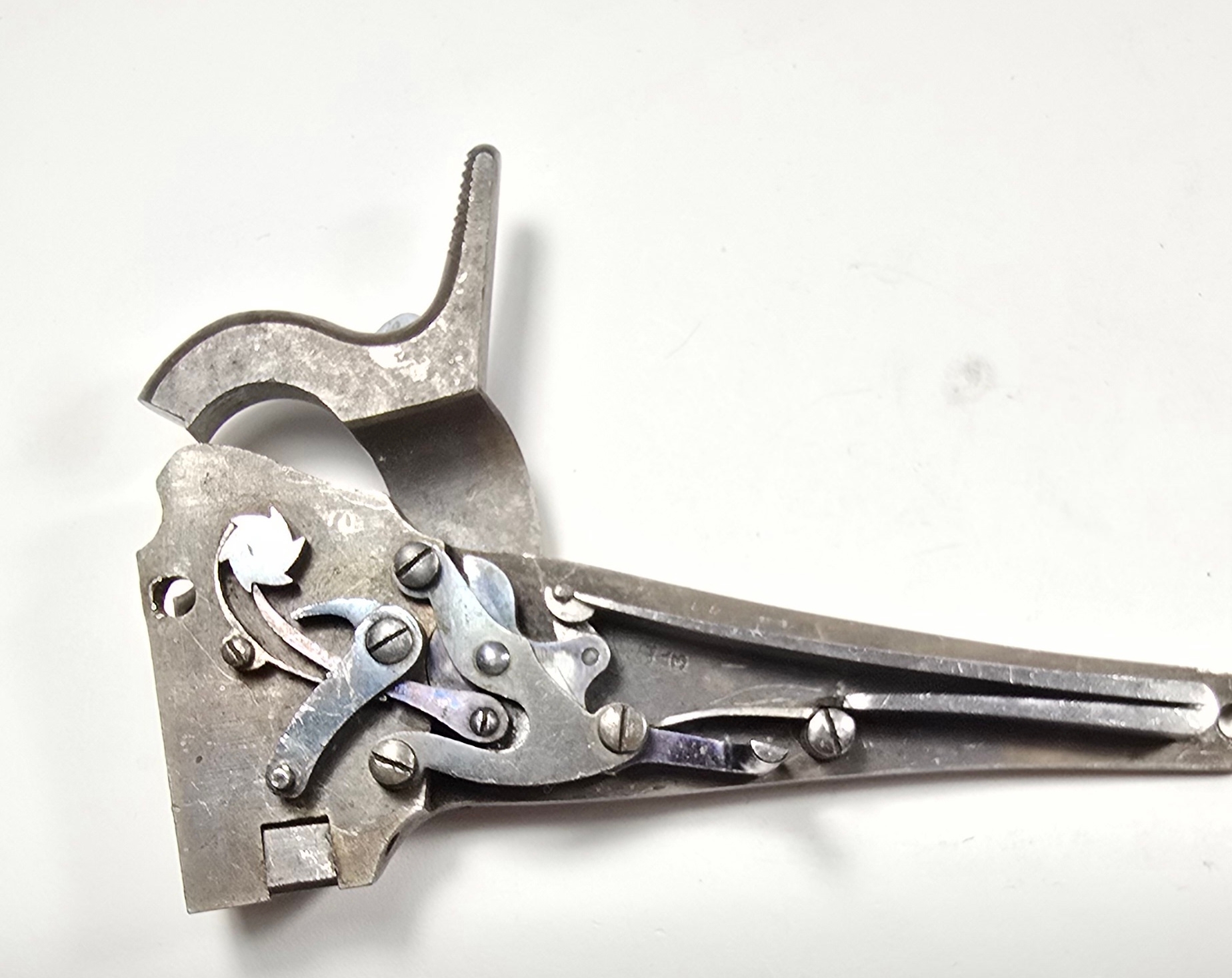 A detached back-action lock from a British military sharp's patent ...