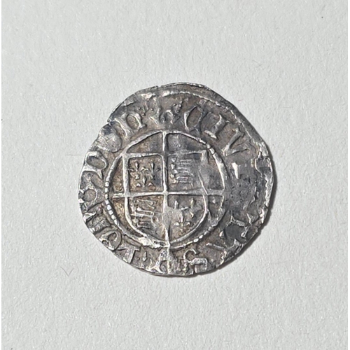 15 - Henry VIII AR hammered penny H.D.G. Rosa Sie Spia obverse legend mm lis, VF (minor chipping).