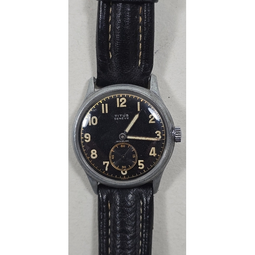 47 - A Third Reich Luftwaffe issue writstwatch by 