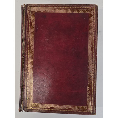 43 - Army List for 1812, red Morocco boards (one detached but present) marbled end papers.  Good conditio... 